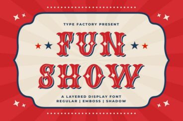 20+ Best Circus Fonts (Vintage + Modern Circus Letters)