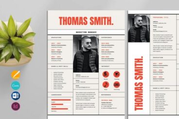 25+ Best Canva Resume & CV Templates