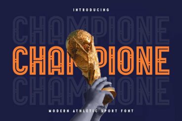 25+ Best Athletic Fonts for Energetic Designs