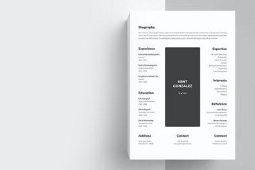 35+ Best Minimal Resume Templates in 2025