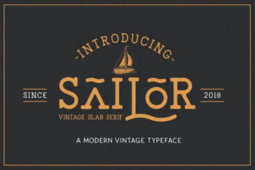 40+ Best Nautical Fonts (Sea + Sailing Style Fonts)
