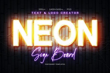 30+ Best Neon Effects for Photoshop (Text, Sign, & More)