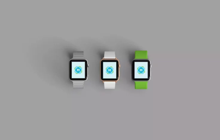 View Information about 3 Varied Apple Watch Mockups