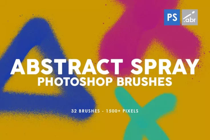 View Information about 32 Abstract Spray Photoshop Stamp Brushes