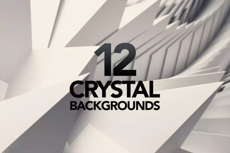 View Information about 3D Crystal White Triangle Backgrounds
