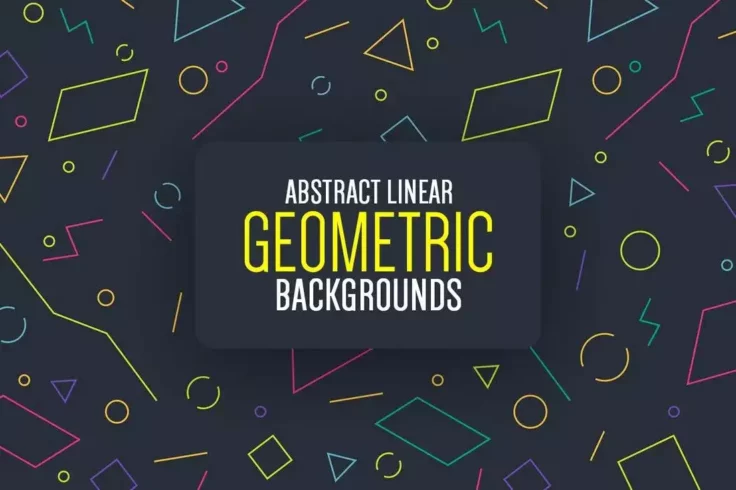 View Information about Abstract Linear Geometric Backgrounds