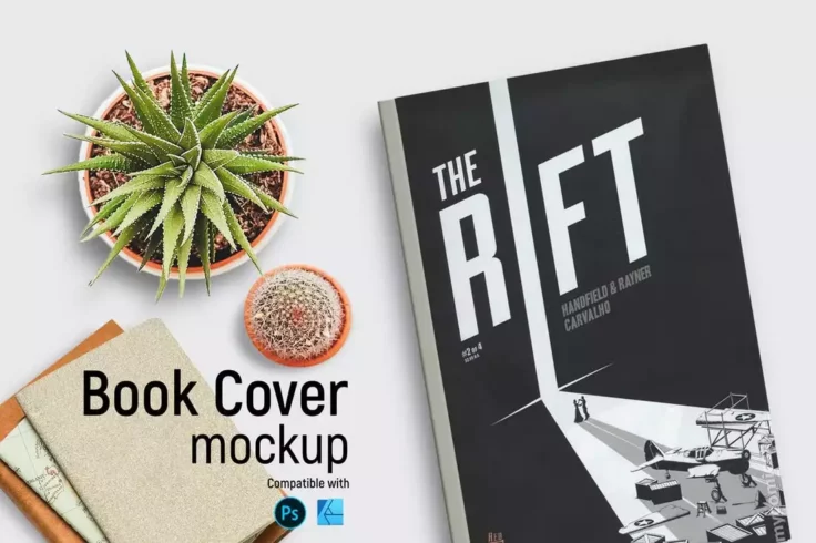View Information about Book Cover Mockup for Affinity Designer