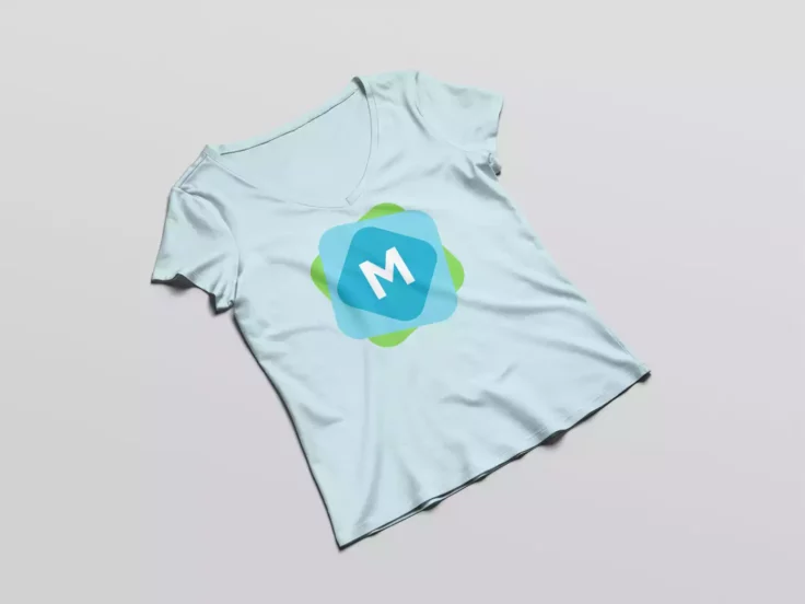View Information about Bright Woman’s T-Shirt Mockup