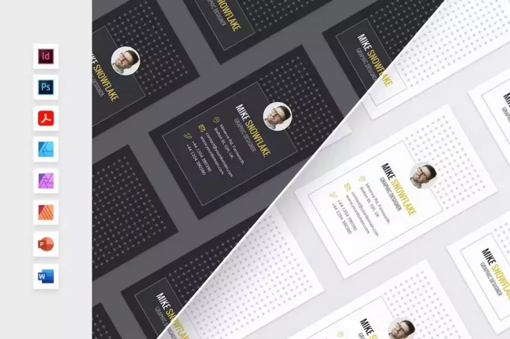 View Information about Freelancer Business Card Template for Affinity Designer