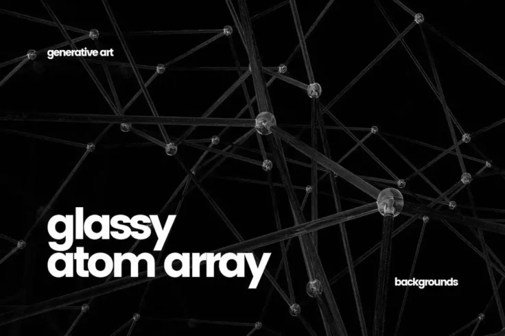 View Information about Glassy Atom Array Backgrounds