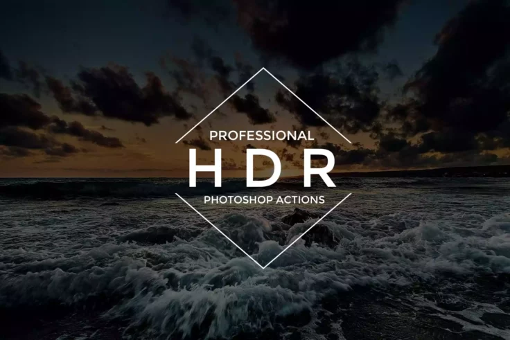 View Information about HDR Photoshop Actions