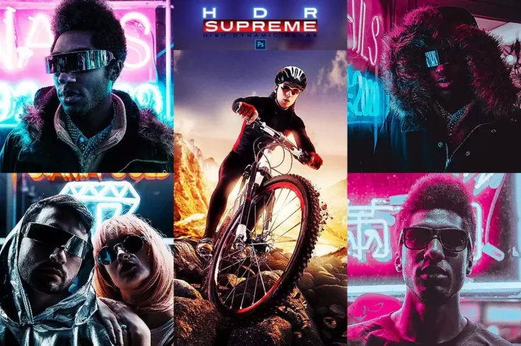 View Information about HDR Supreme Photoshop Actions