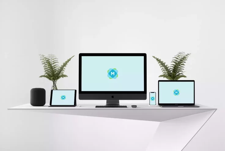 View Information about iMac Pro Responsive Mockup