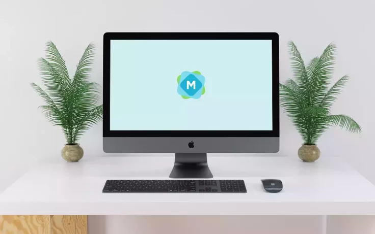 View Information about Minimal iMac Pro Desk Mockup