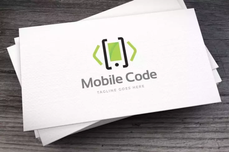 View Information about Mobile Code Logo Template