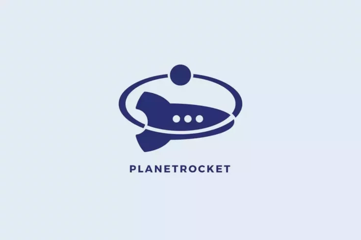 View Information about Planet Rocket Logo Template