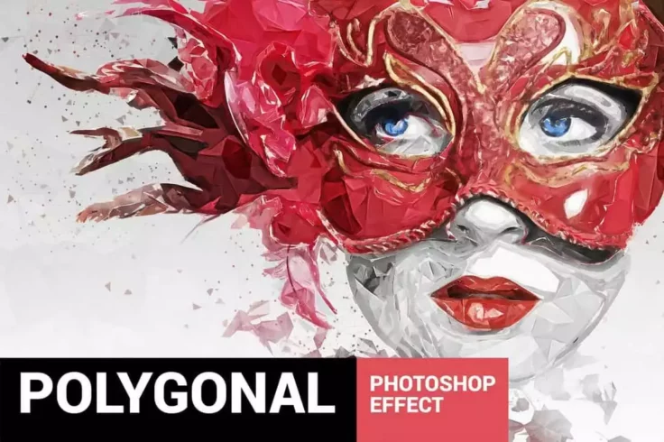 View Information about Plasticum Polygonal Art Photoshop Action