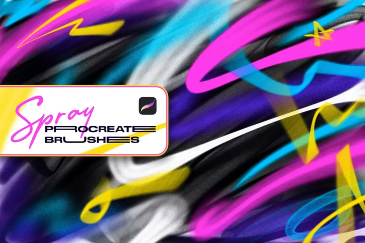 View Information about Spray Procreate Brushes