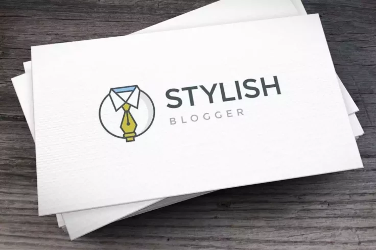 View Information about Stylish Blogger Logo Template